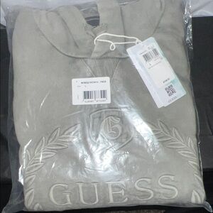 Guess Light Gray Embroidered Sweatshirt